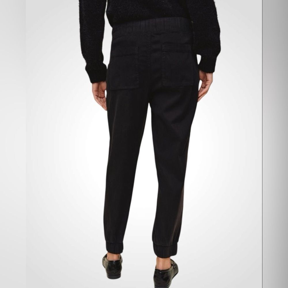 Bella Dahl | Bella Dahl Black Pocket Jogger Pants | Drawstring Joggers NWT M. - Picture 3 of 15